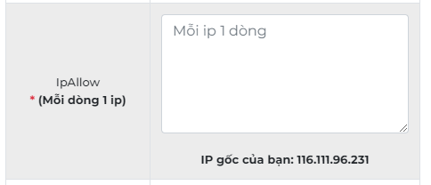 Hướng dẫn sử dụng chức năng IpAllow cho Proxy ( Cấp phép cho IP quyền sử dụng Proxy )